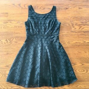Pretty Black Lace Dress